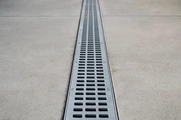 a brand new french drain from EZ French Drain Installation in Fort Worth, TX - French Drain Design
